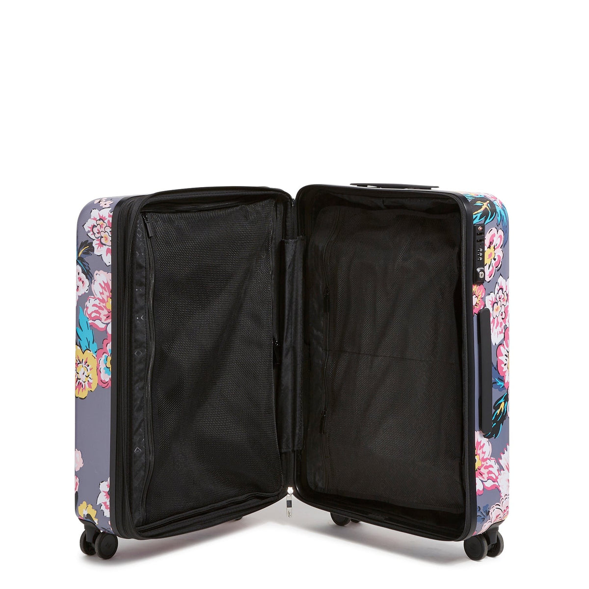 Hardside Large Spinner Luggage - Parisian Bouquet Dark Gray