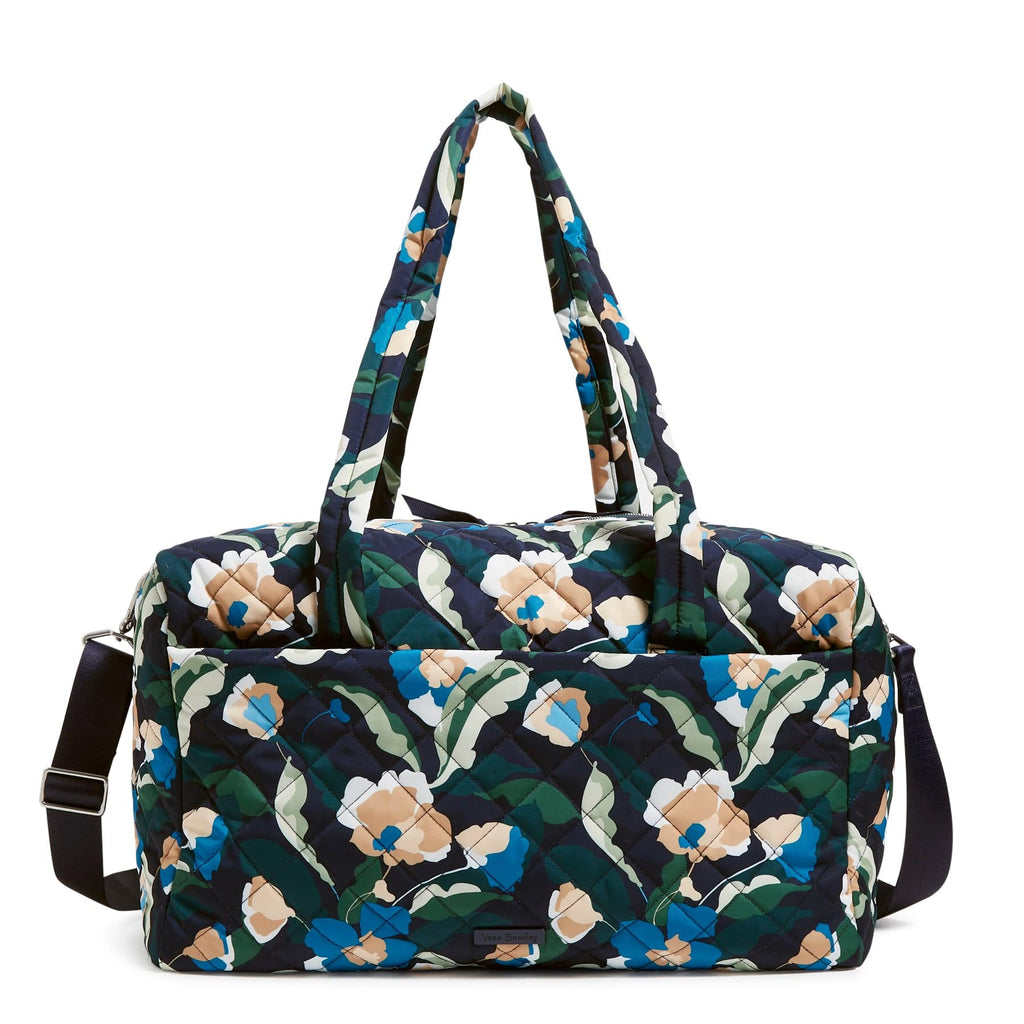 Medium Travel Duffel Bag - Immersed Blooms