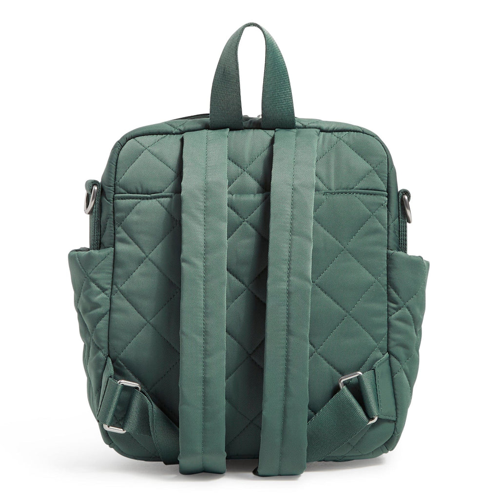 Convertible Small Backpack - Olive Leaf