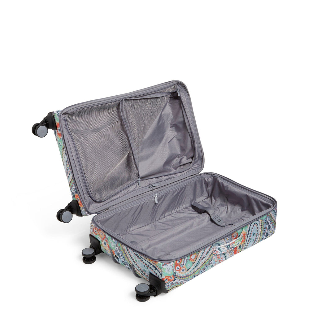 Large Spinner Luggage - Citrus Paisley