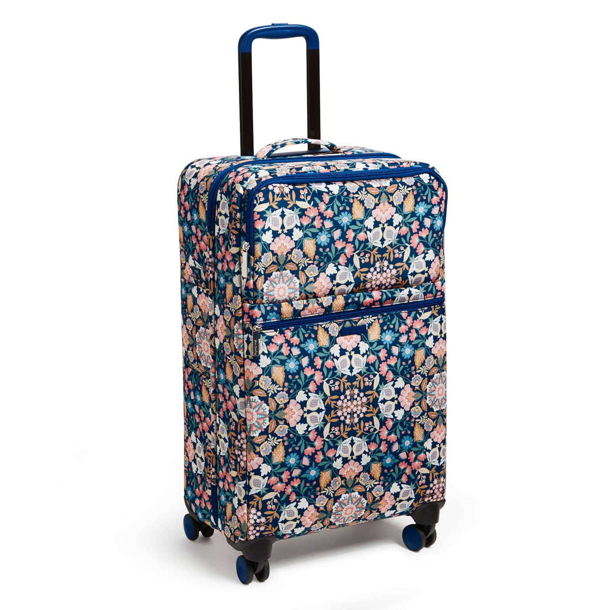 Large Spinner Luggage - Enchanted Mandala Blue