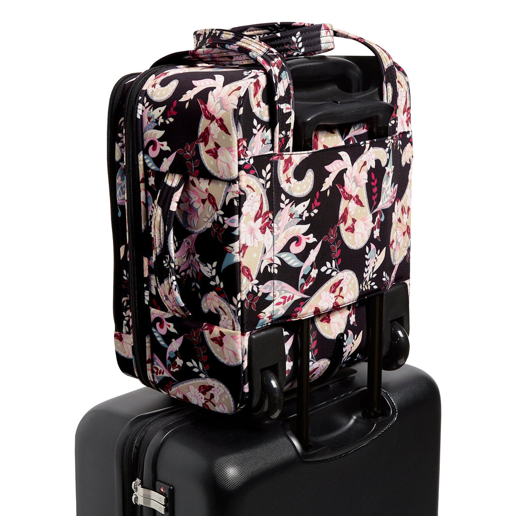 Underseat Rolling Work Bag - Botanical Paisley