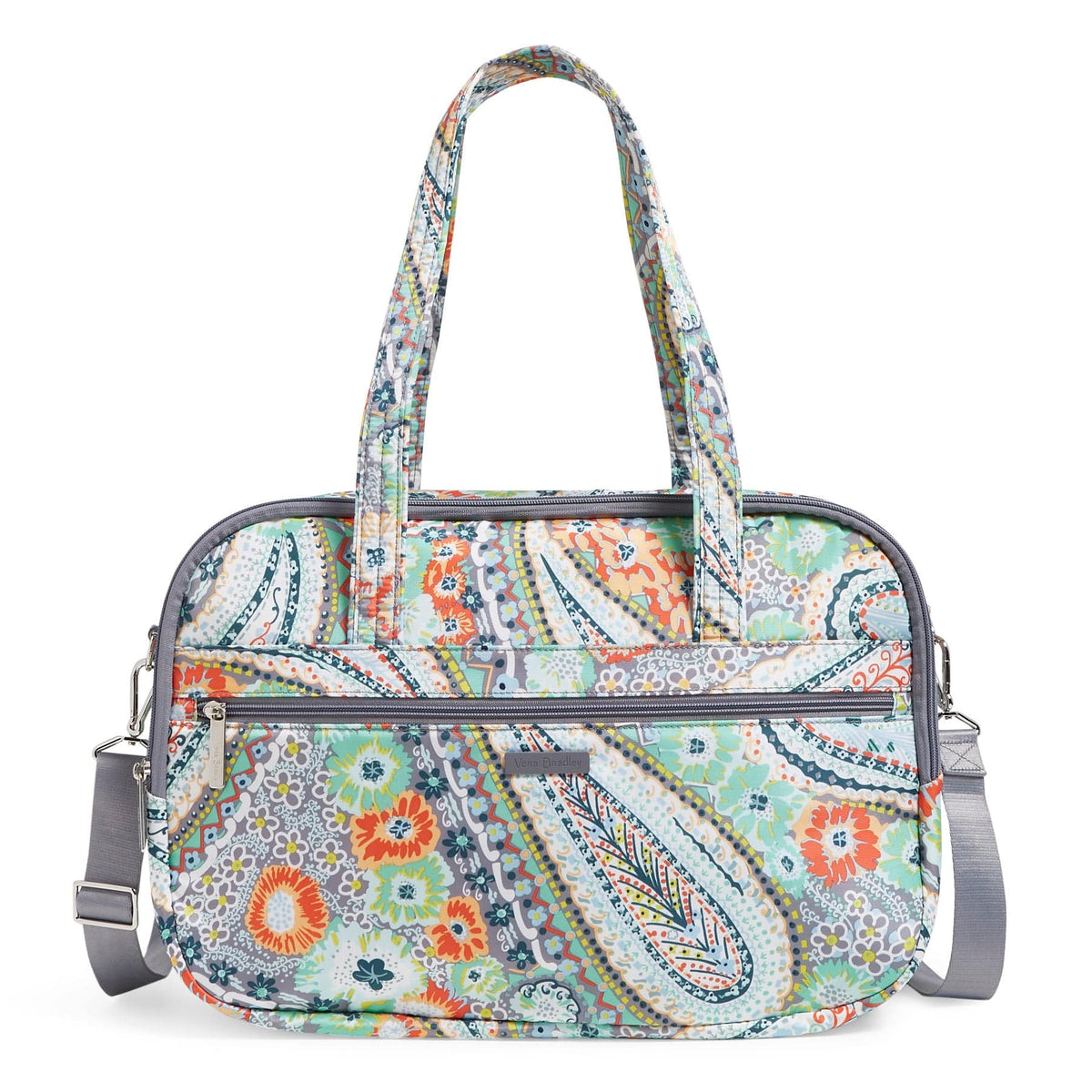 Lay Flat Travel Bag - Citrus Paisley