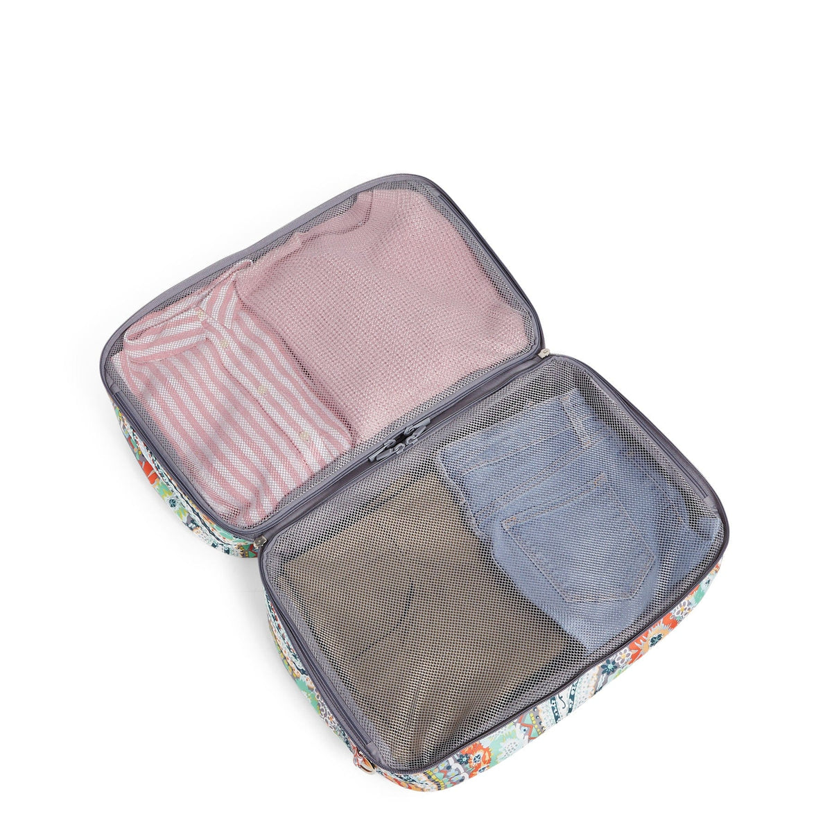 Lay Flat Travel Bag - Citrus Paisley