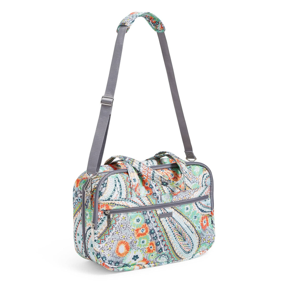 Lay Flat Travel Bag - Citrus Paisley