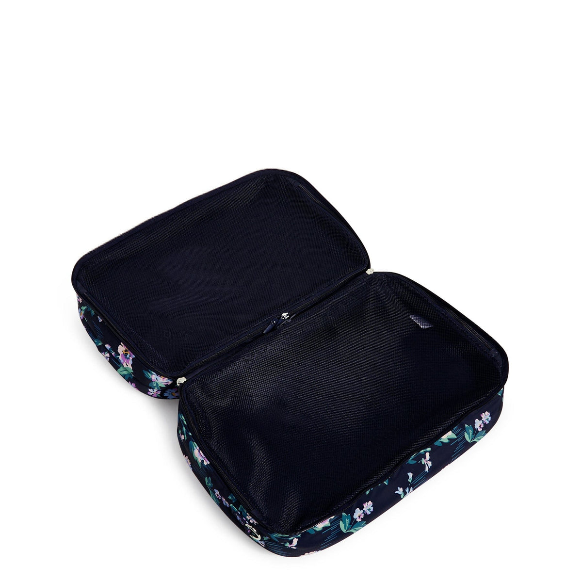 Lay Flat Travel Bag - Navy Garden