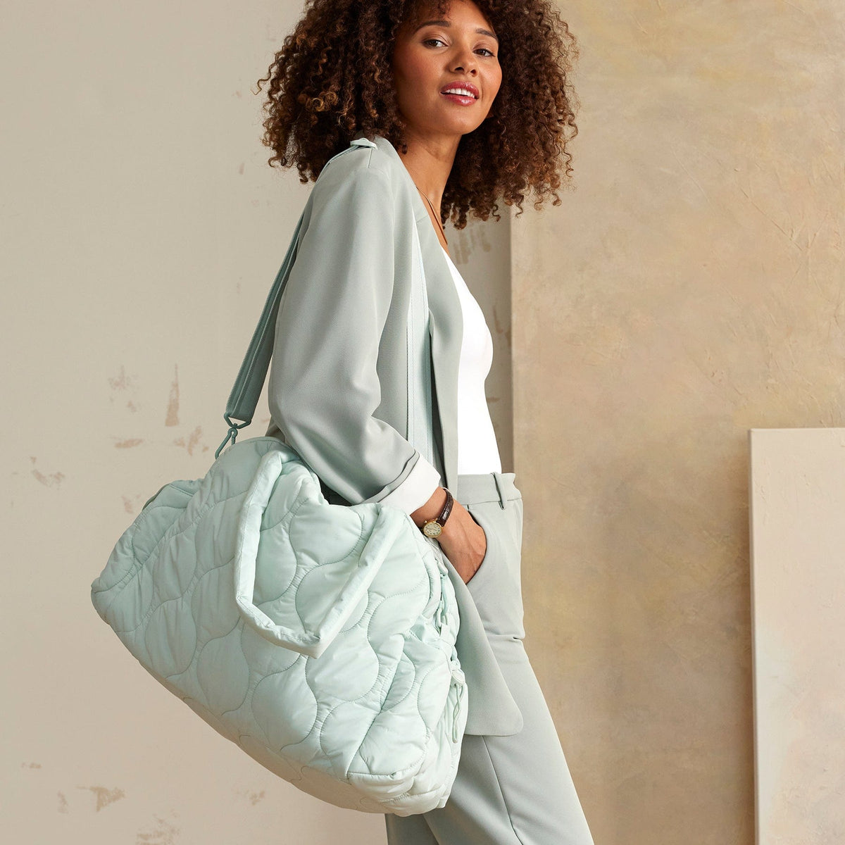 Featherweight Travel Bag - Calm Mint