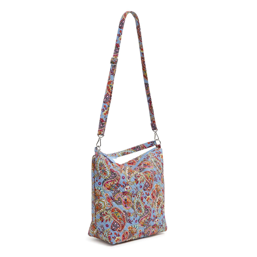 Oversized Hobo Shoulder Bag - Provence Paisley
