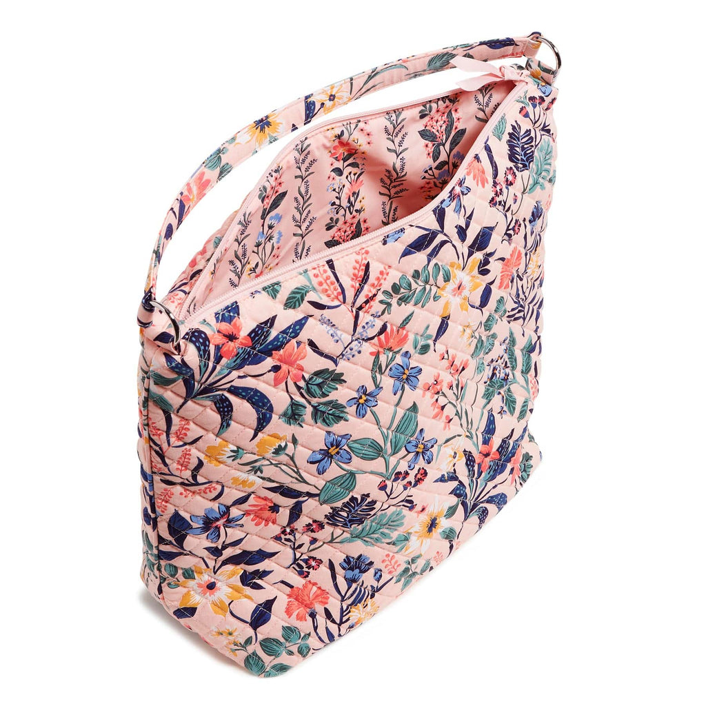Oversized Hobo Shoulder Bag - Paradise Coral