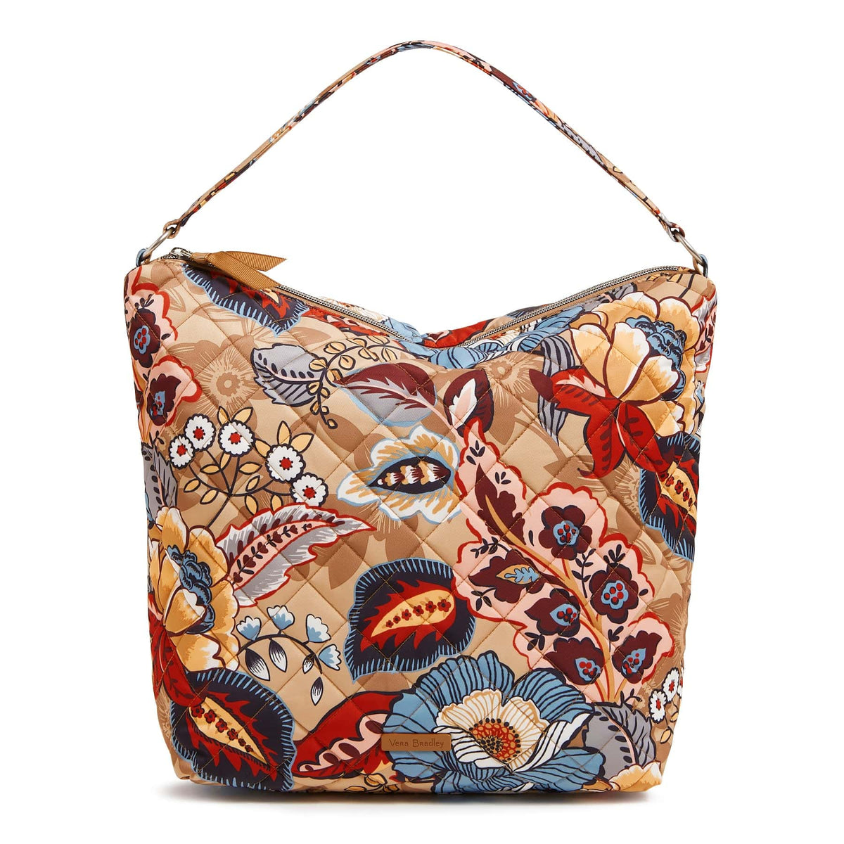 Oversized Hobo Shoulder Bag - Botanical Beauty
