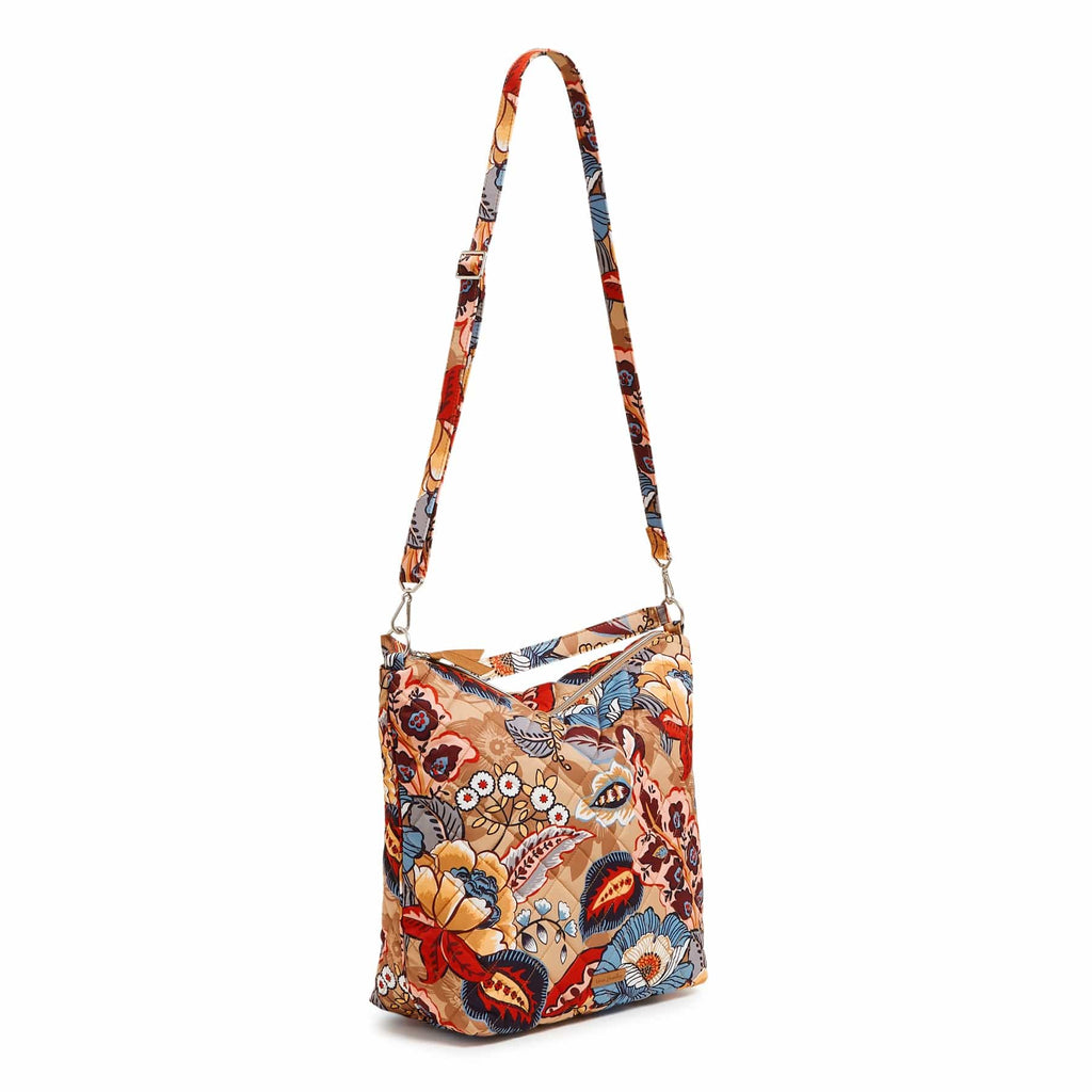 Oversized Hobo Shoulder Bag - Botanical Beauty