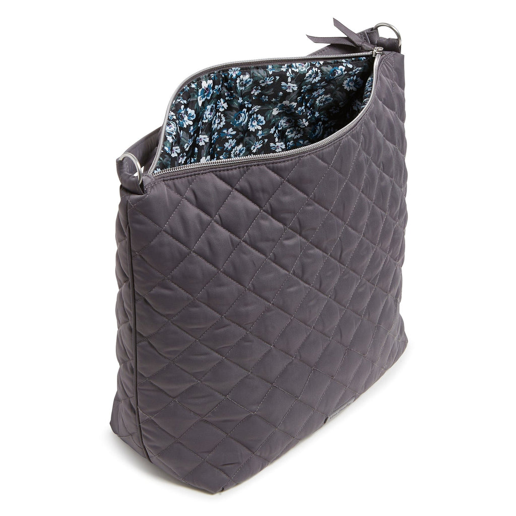 Oversized Hobo Shoulder Bag - Shadow Gray
