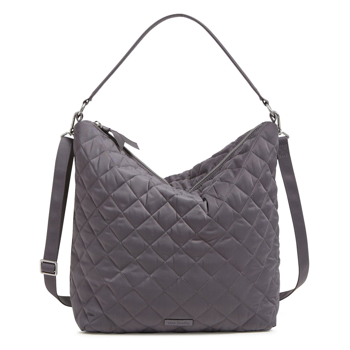 Oversized Hobo Shoulder Bag - Shadow Gray