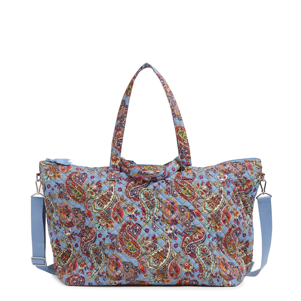 Overnight Travel Tote Bag - Provence Paisley