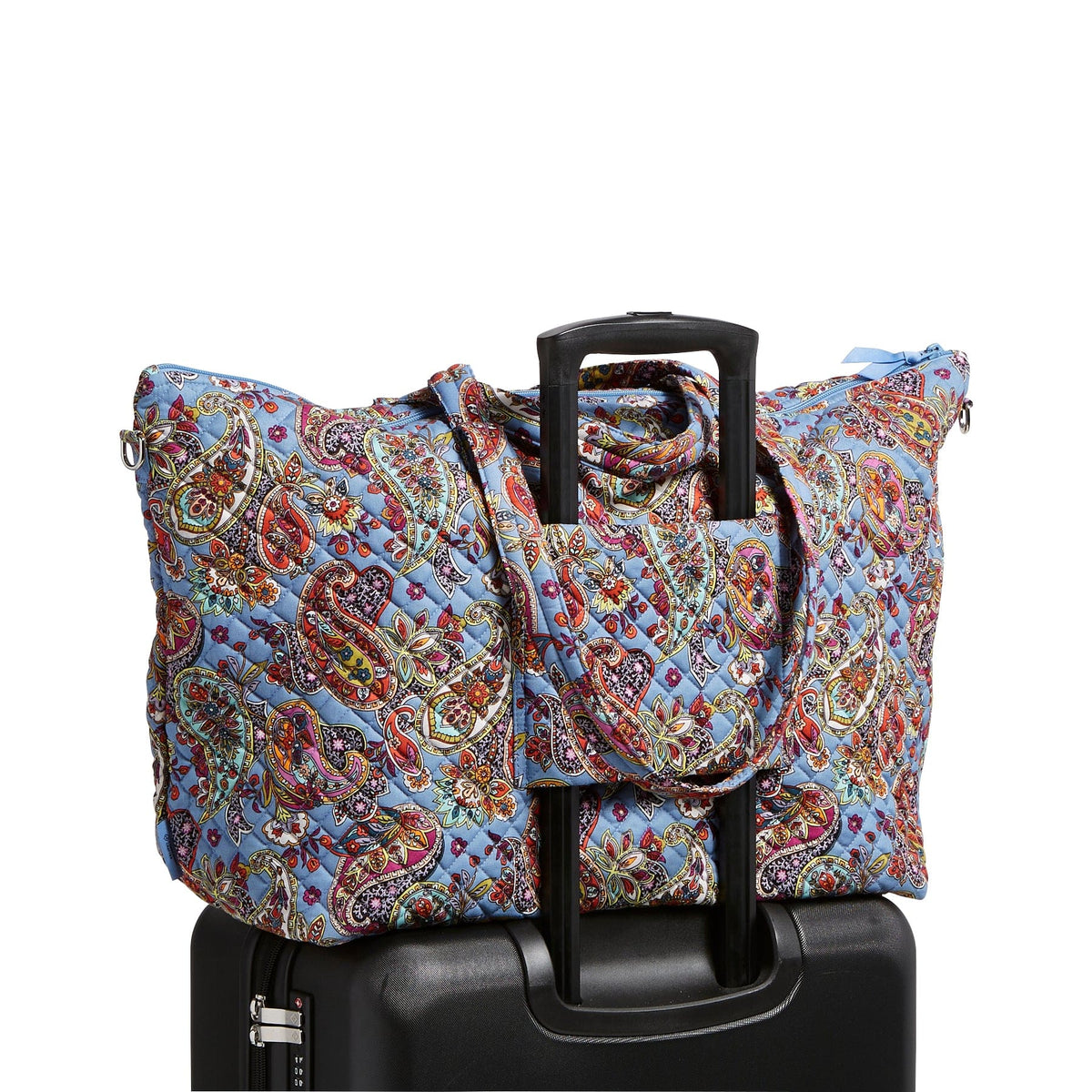 Overnight Travel Tote Bag - Provence Paisley