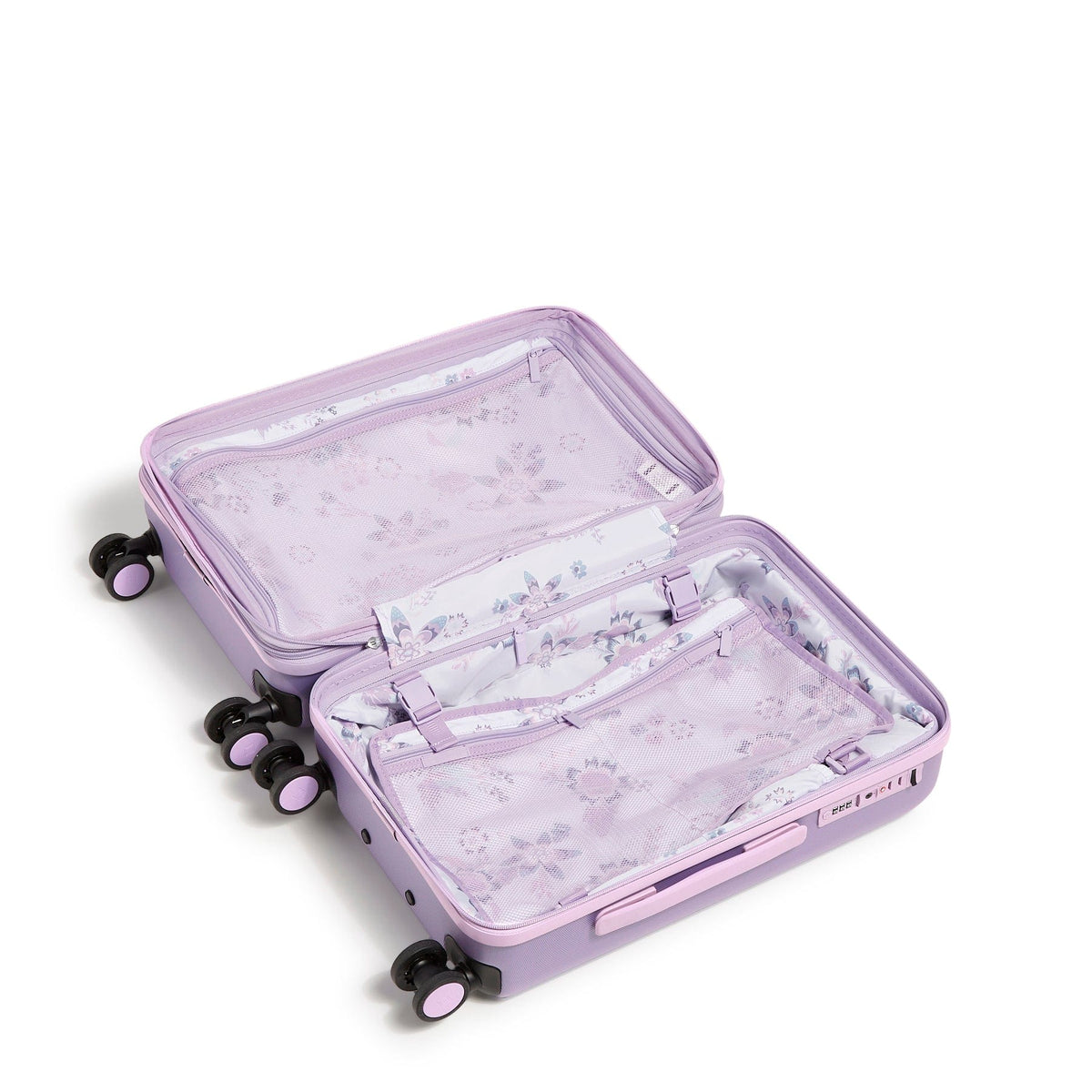 Small, Large & XL Hardside Spinner Luggage Set - Purple Shimmer