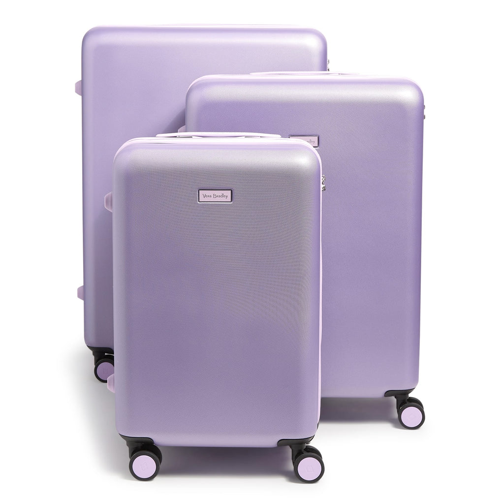 Small, Large & XL Hardside Spinner Luggage Set - Purple Shimmer