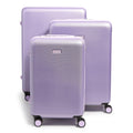 Small, Large & XL Hardside Spinner Luggage Set - Purple Shimmer