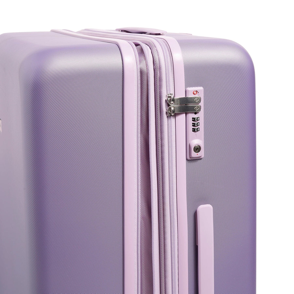 Small, Large & XL Hardside Spinner Luggage Set - Purple Shimmer