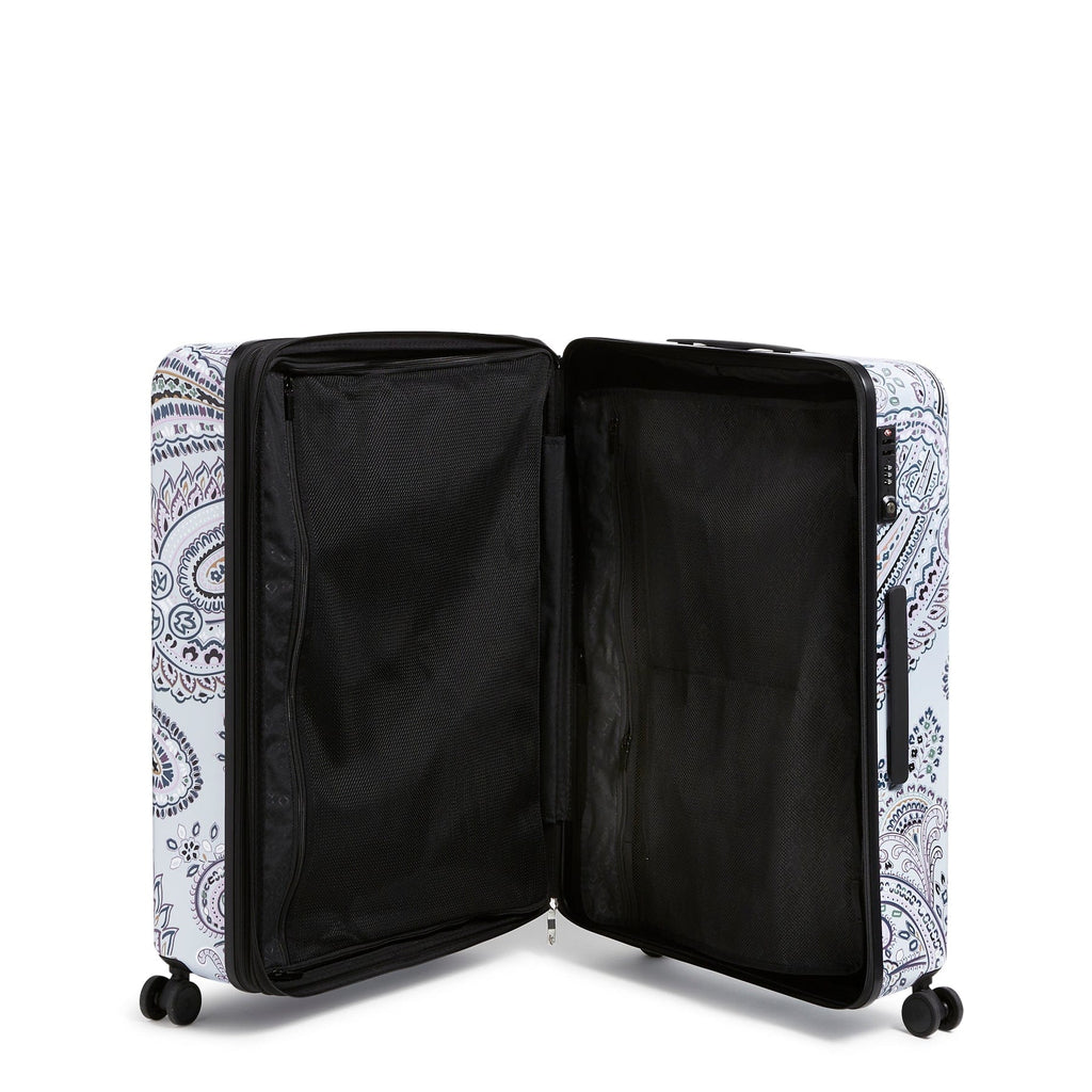 Small, Large & XL Hardside Spinner Luggage Set - Soft Sky Paisley