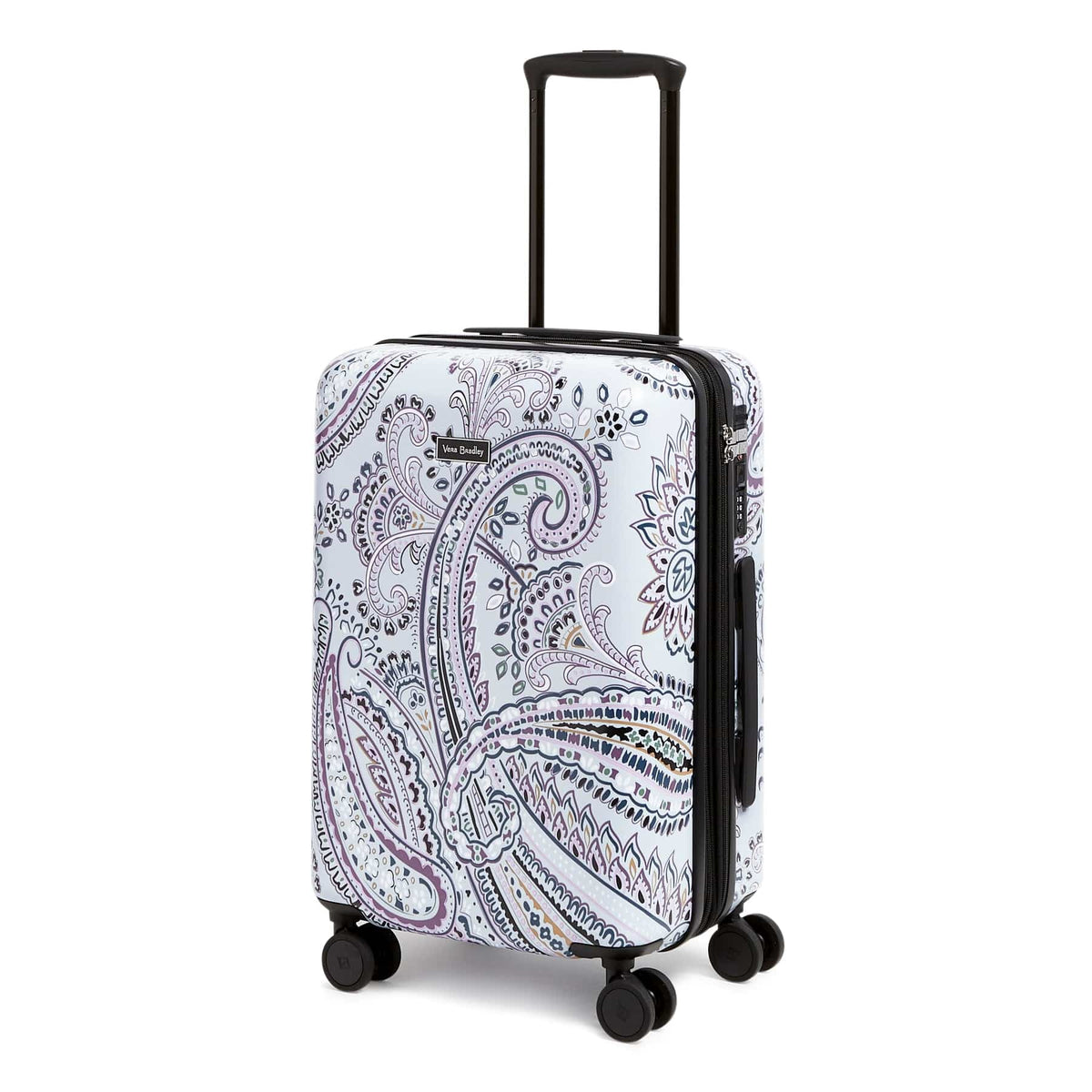 Small, Large & XL Hardside Spinner Luggage Set - Soft Sky Paisley