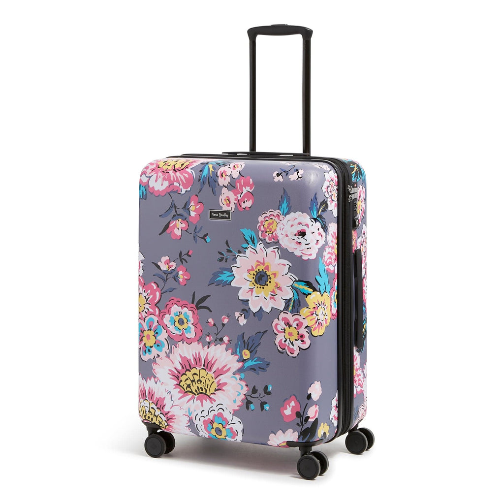 Small, Large & XL Hardside Spinner Luggage Set - Parisian Bouquet Dark Gray