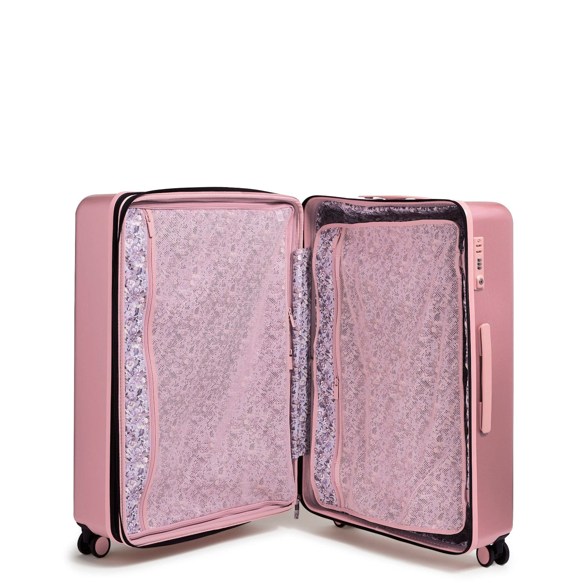 Small, Large & XL Hardside Spinner Luggage Set - Rose Quartz