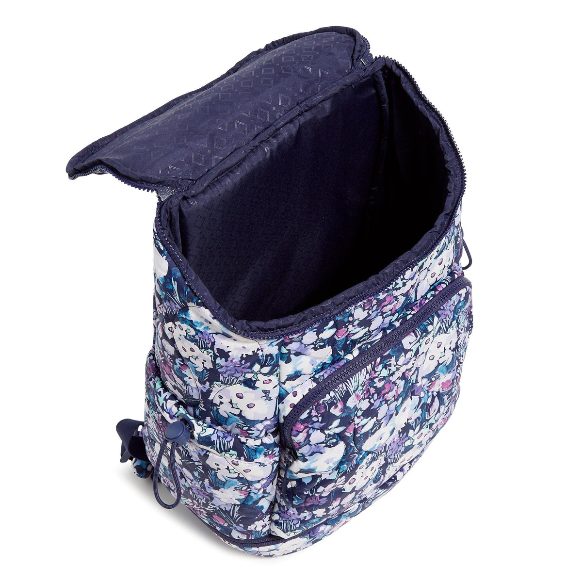 Featherweight Commuter Backpack - Artist's Garden Purple