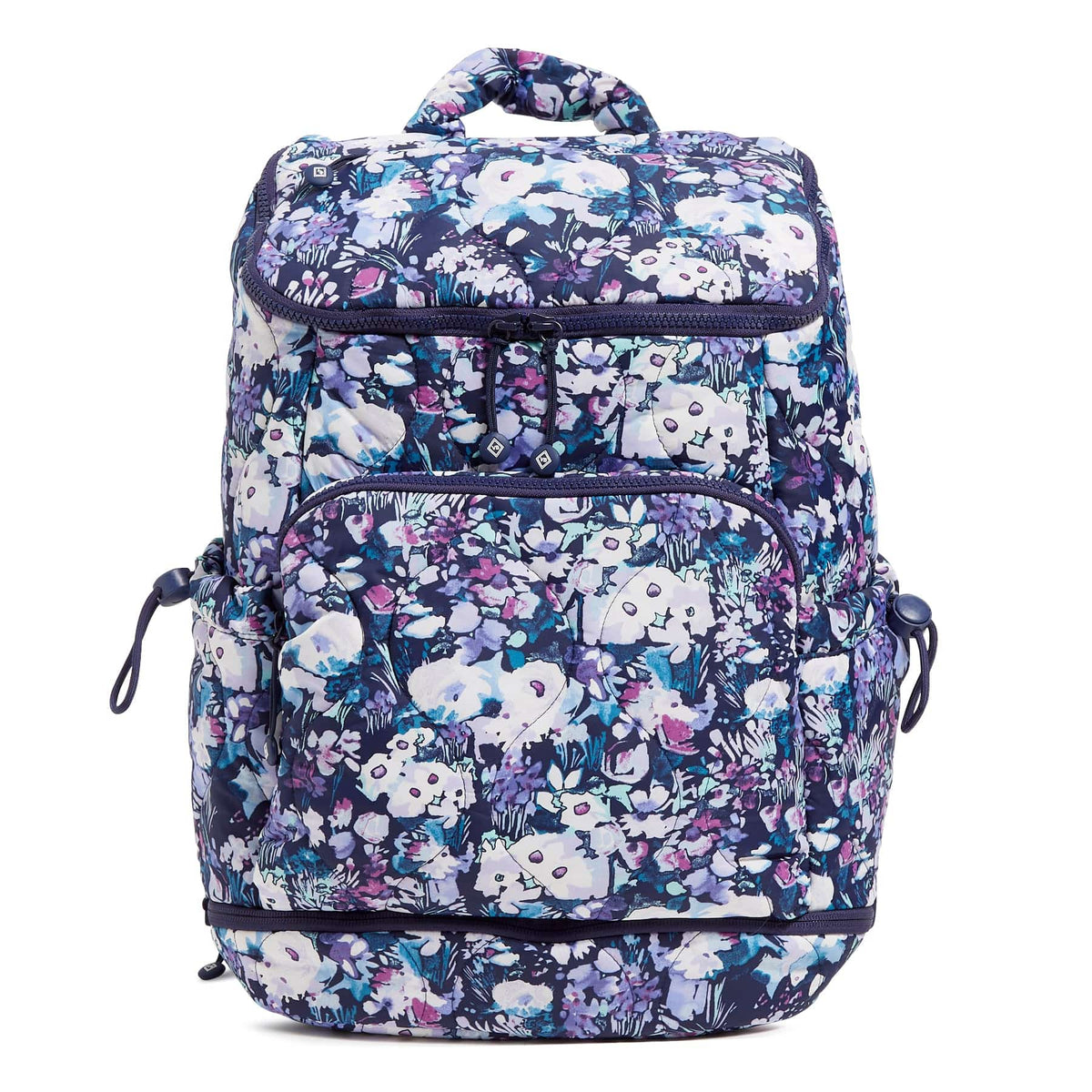 Featherweight Commuter Backpack - Artist's Garden Purple