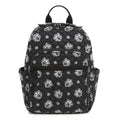 Small Backpack - Bandana Paisley - Silver and Black