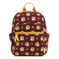 Small Backpack - Bandana Paisley - Burgundy and Gold
