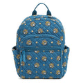 Small Backpack - Bandana Paisley - Teal and Gold