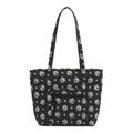 Small Vera Tote - Bandana Paisley - Silver and Black