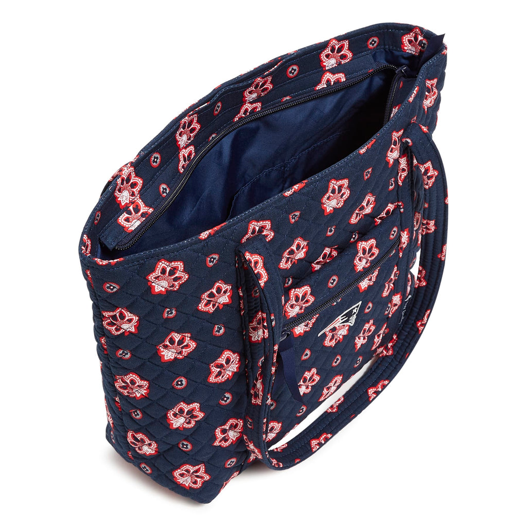 NFL Small Vera Tote Bag - New England Patriots Bandana