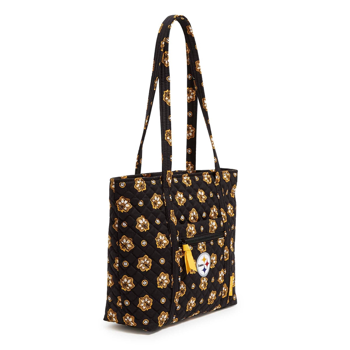 NFL Small Vera Tote Bag - Pittsburgh Steelers Bandana