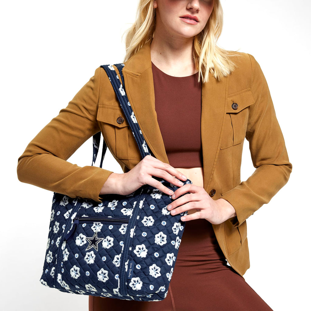 NFL Small Vera Tote Bag - Dallas Cowboys Bandana