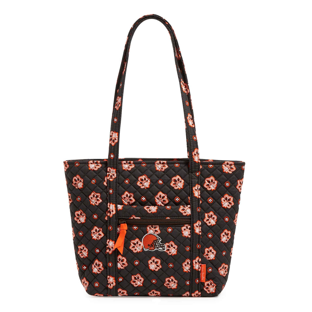 NFL Small Vera Tote Bag - Cleveland Browns Bandana