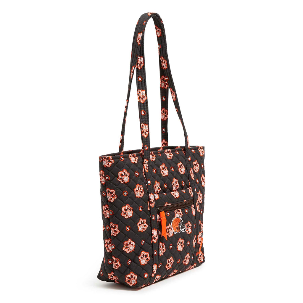 NFL Small Vera Tote Bag - Cleveland Browns Bandana