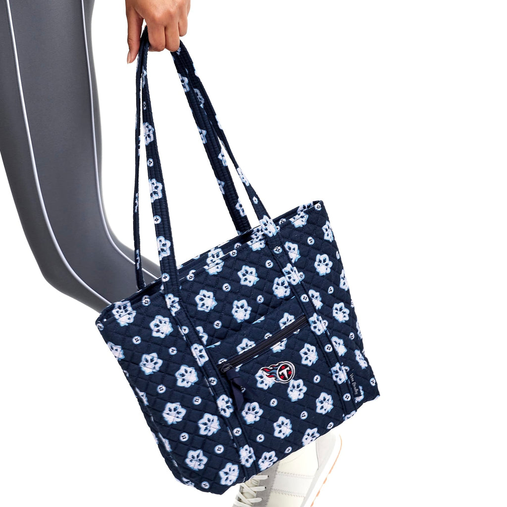 NFL Small Vera Tote Bag - Tennessee Titans Bandana