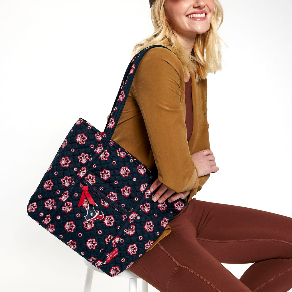 NFL Small Vera Tote Bag - Houston Texans Bandana