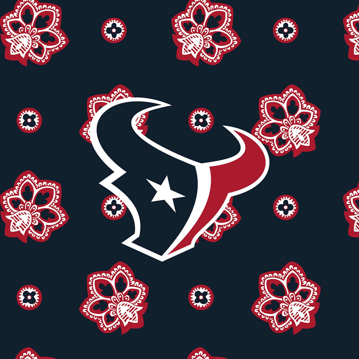 NFL Small Vera Tote Bag - Houston Texans Bandana
