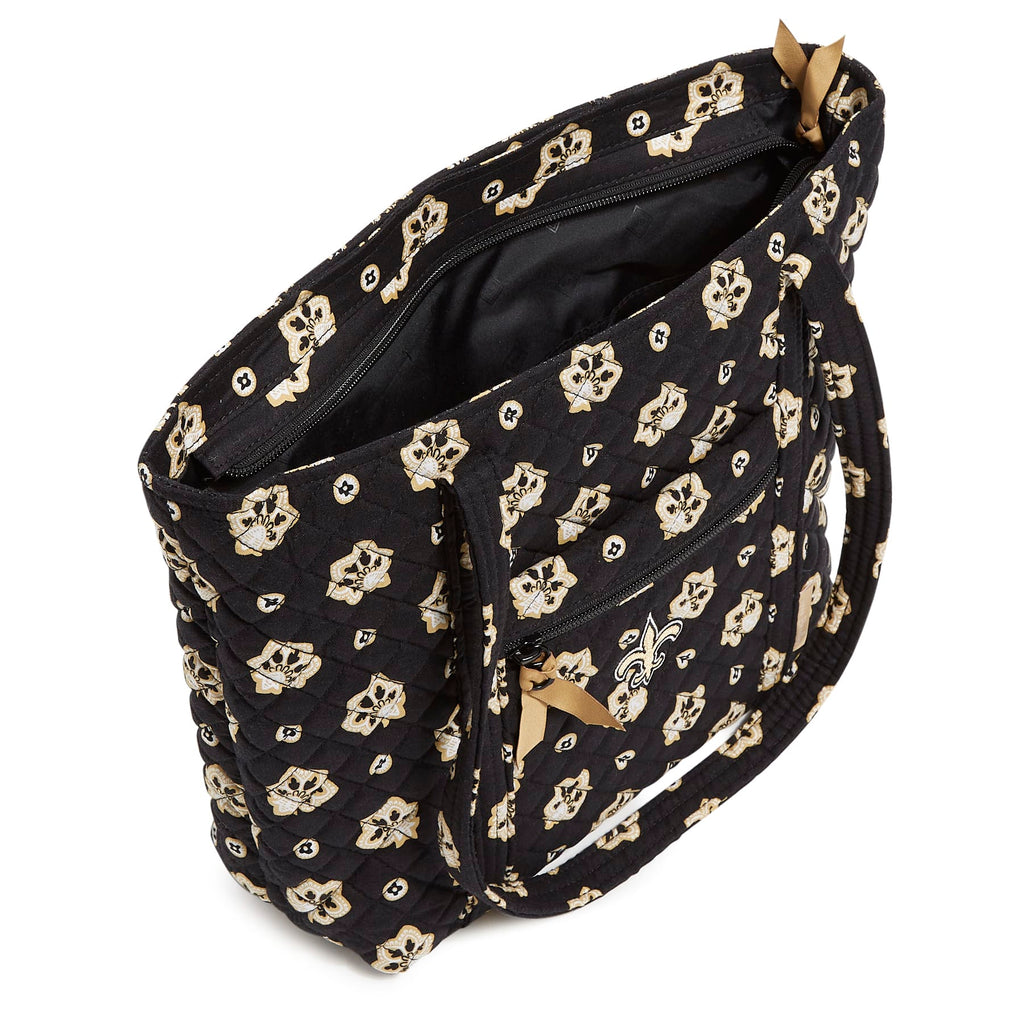 NFL Small Vera Tote Bag - New Orleans Saints Bandana
