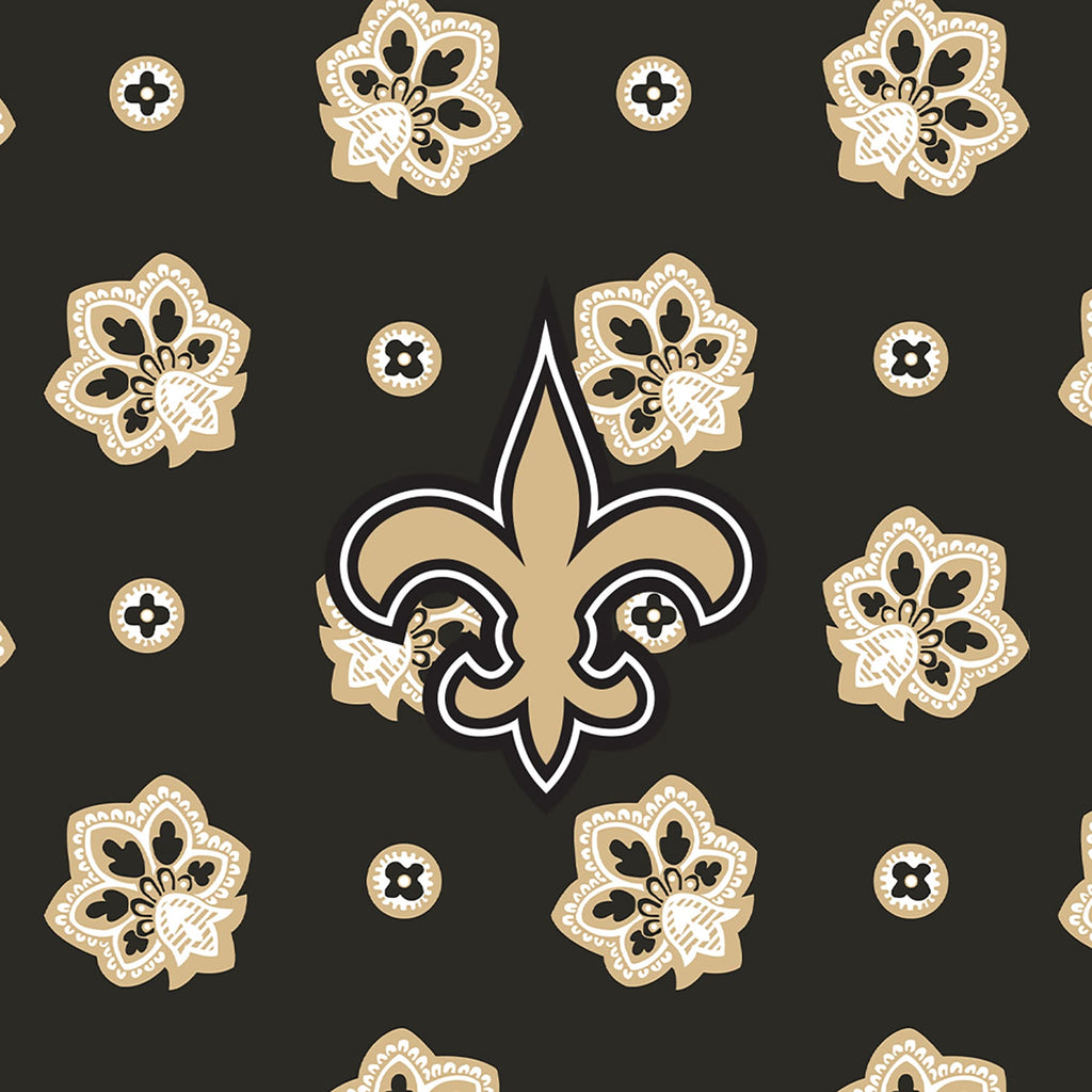 NFL Small Vera Tote Bag - New Orleans Saints Bandana