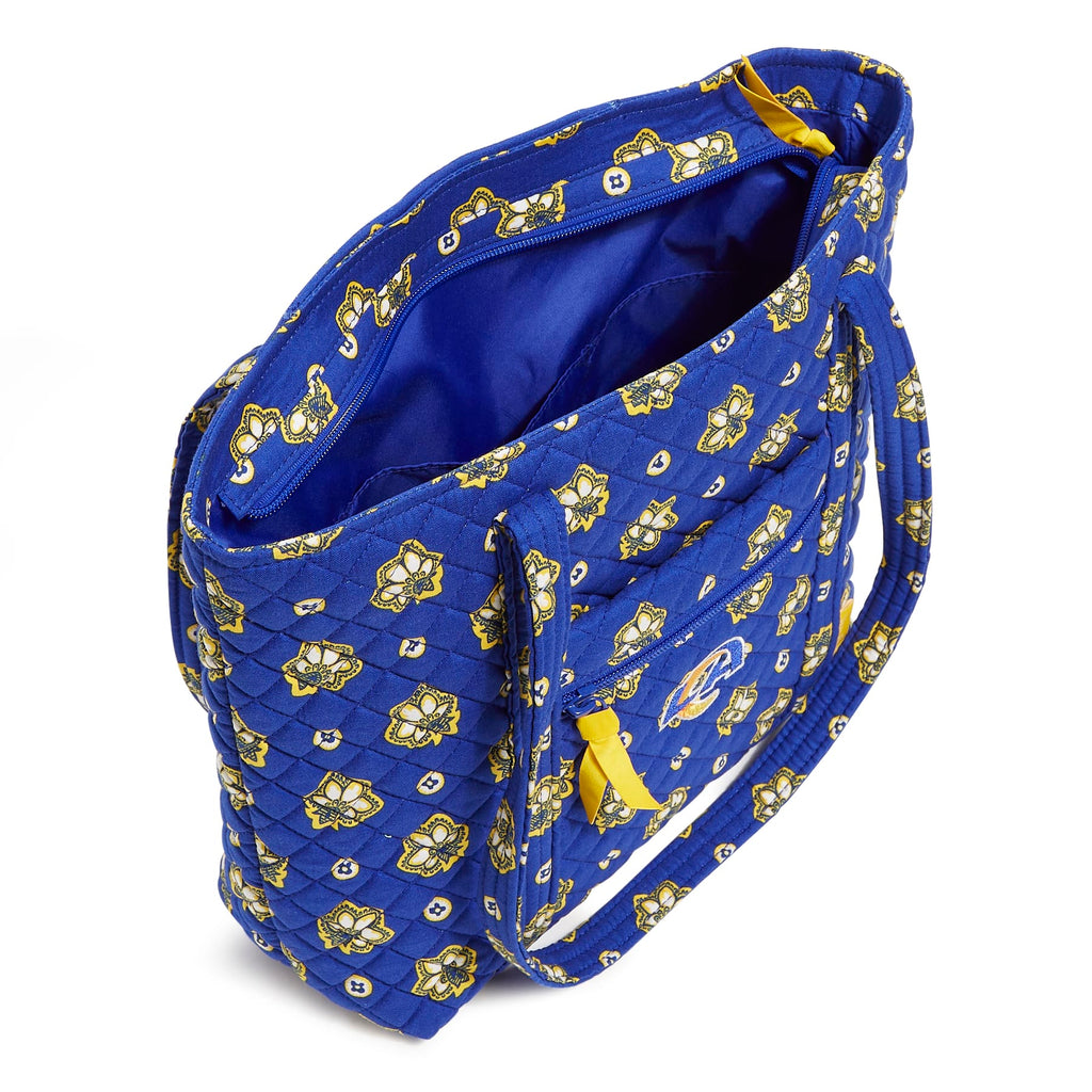 NFL Small Vera Tote Bag - Los Angeles Rams Bandana