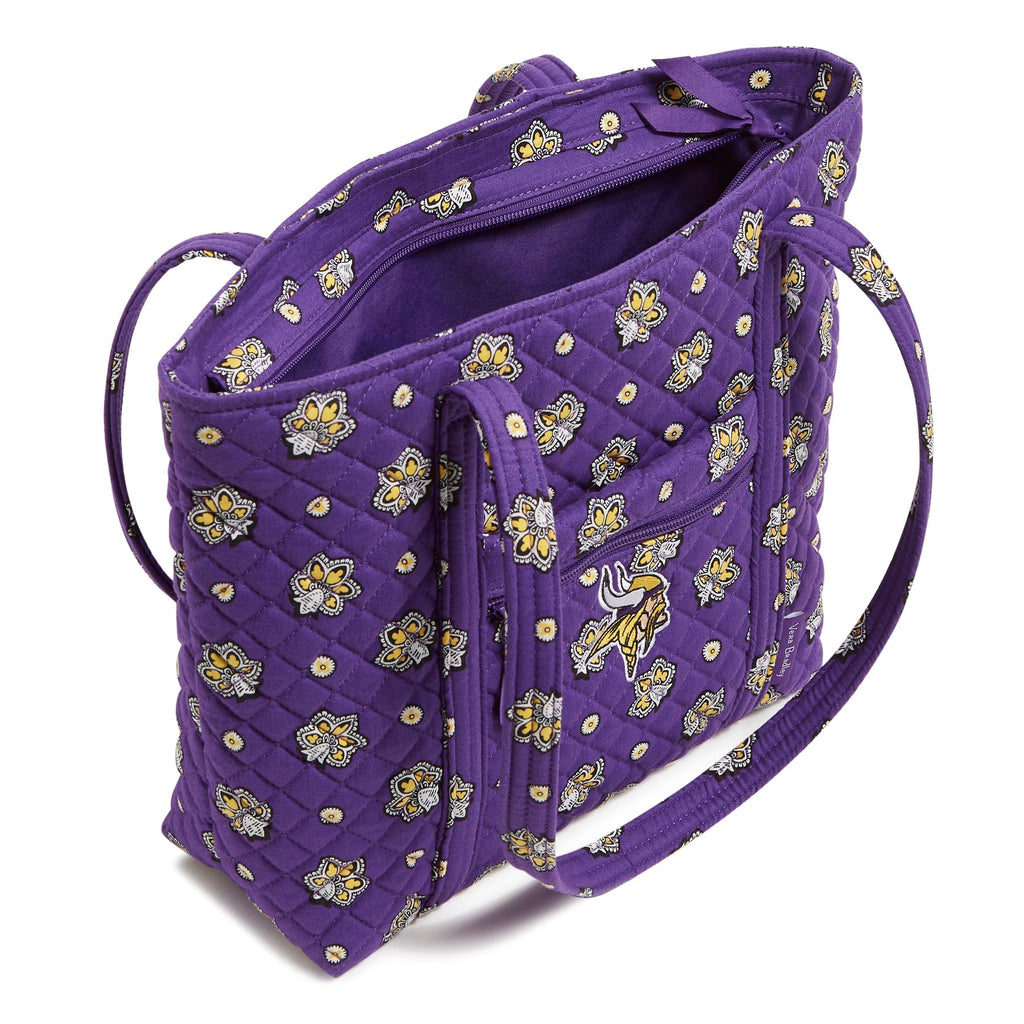 NFL Small Vera Tote Bag - Minnesota Vikings Bandana