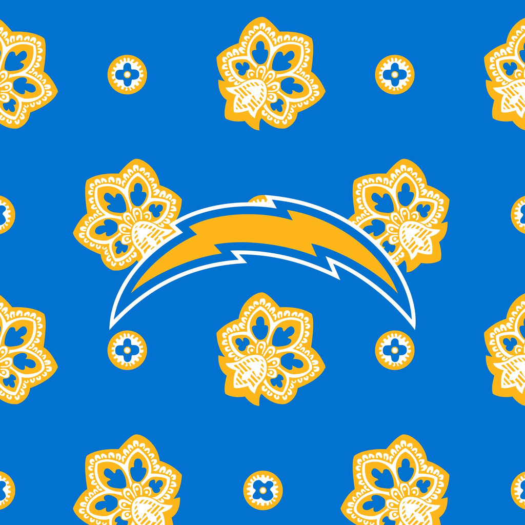 NFL Small Vera Tote Bag - Los Angeles Chargers Bandana