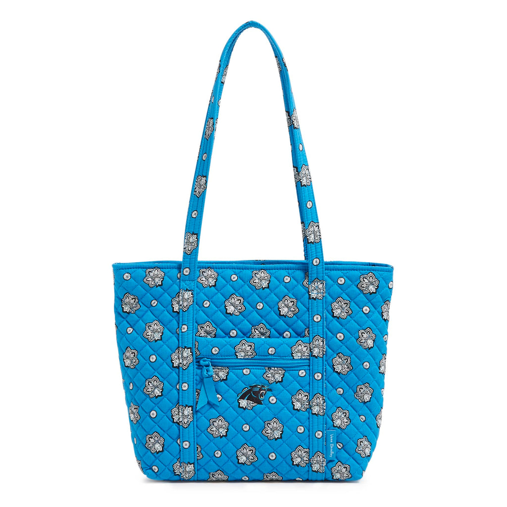 NFL Small Vera Tote Bag - Carolina Panthers Bandana
