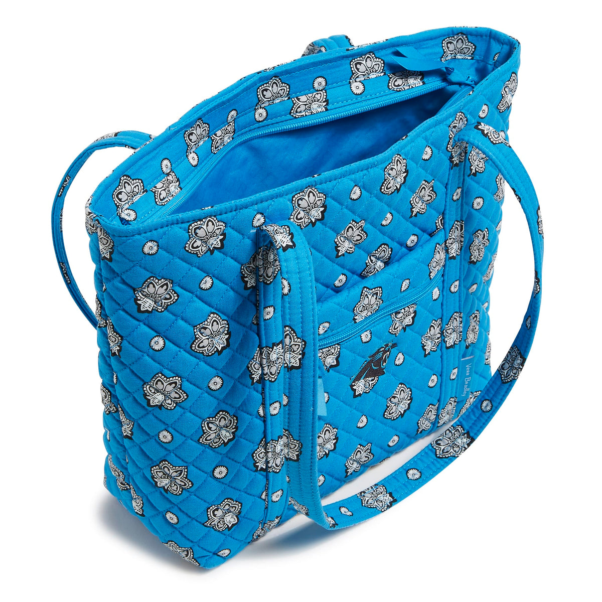NFL Small Vera Tote Bag - Carolina Panthers Bandana