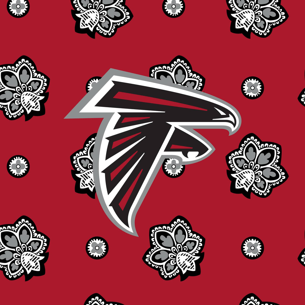 NFL Small Vera Tote Bag - Atlanta Falcons Bandana