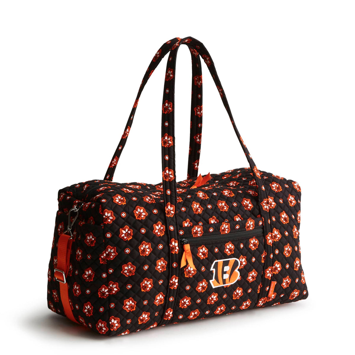 NFL Large Travel Duffel Bag - Cincinnati Bengals Bandana